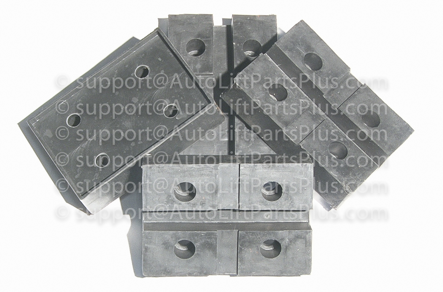 Rectangular Rubber Arm Pads (4) for GLOBE Lift