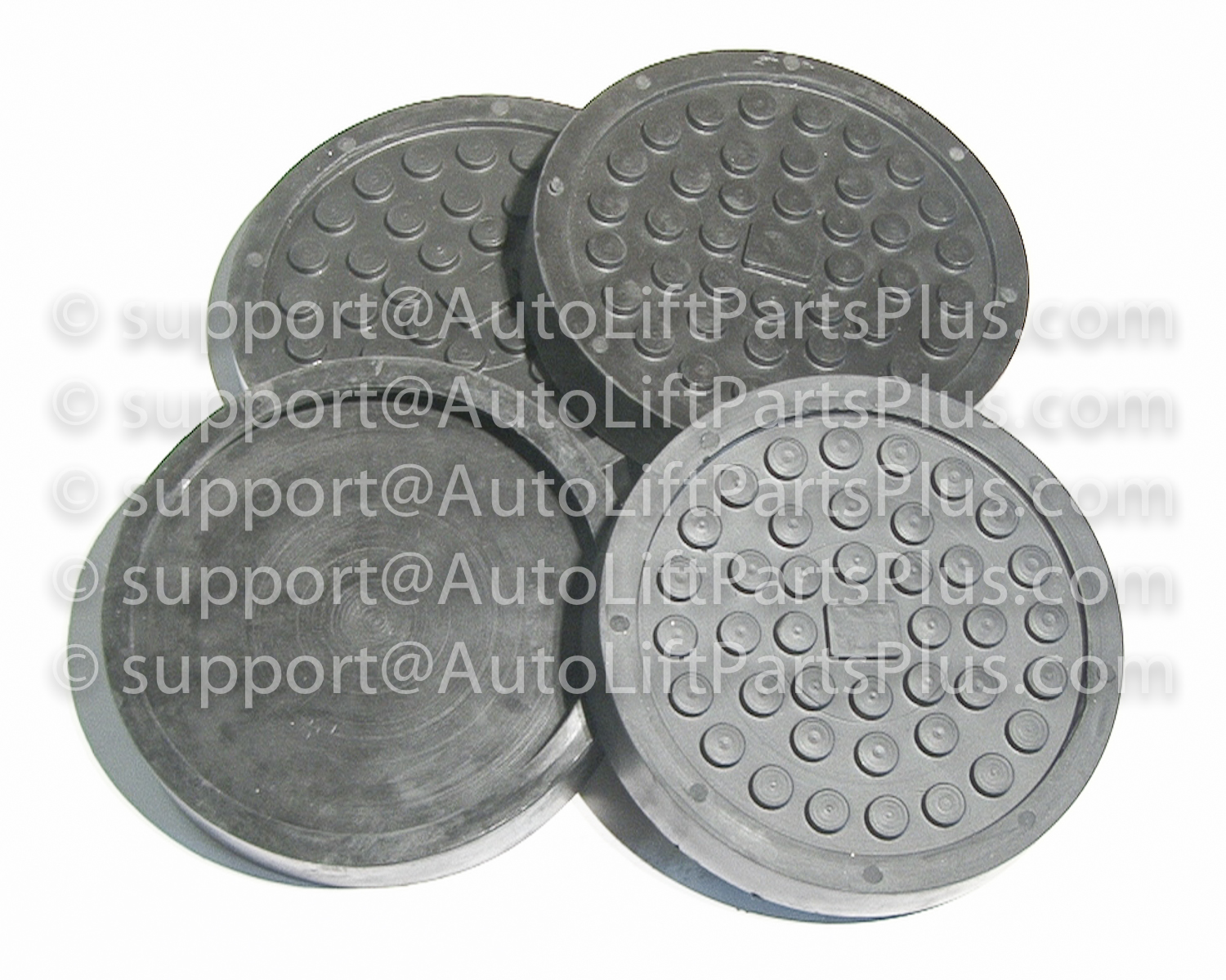 Round Rubber Arm Pads for ALM 2-Post Lifts Set of 4