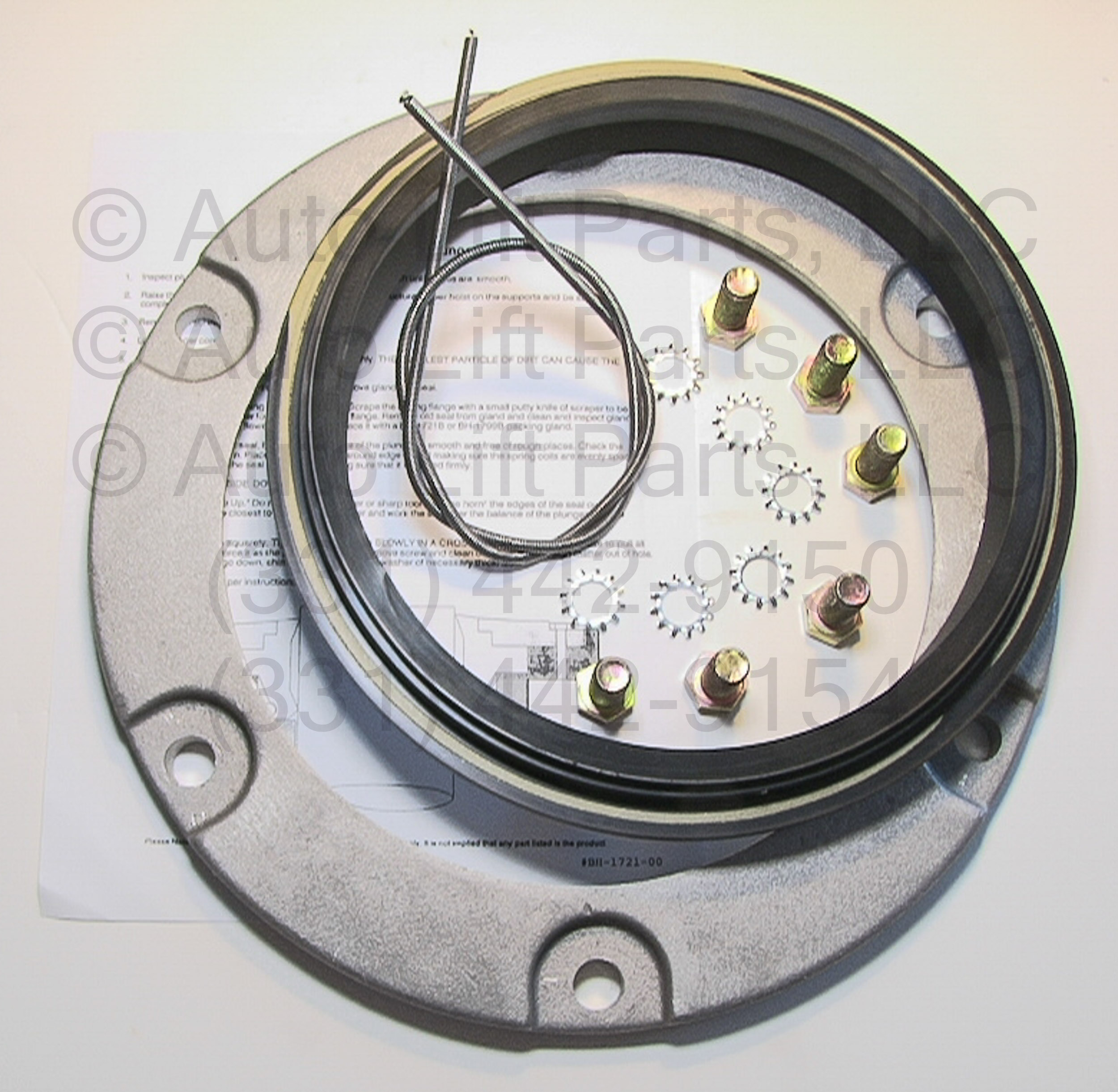 J134 Combo Kit Seal & Gland Ring for ROTARY In-Ground Lifts 10 5/8" Cylinder Diameter