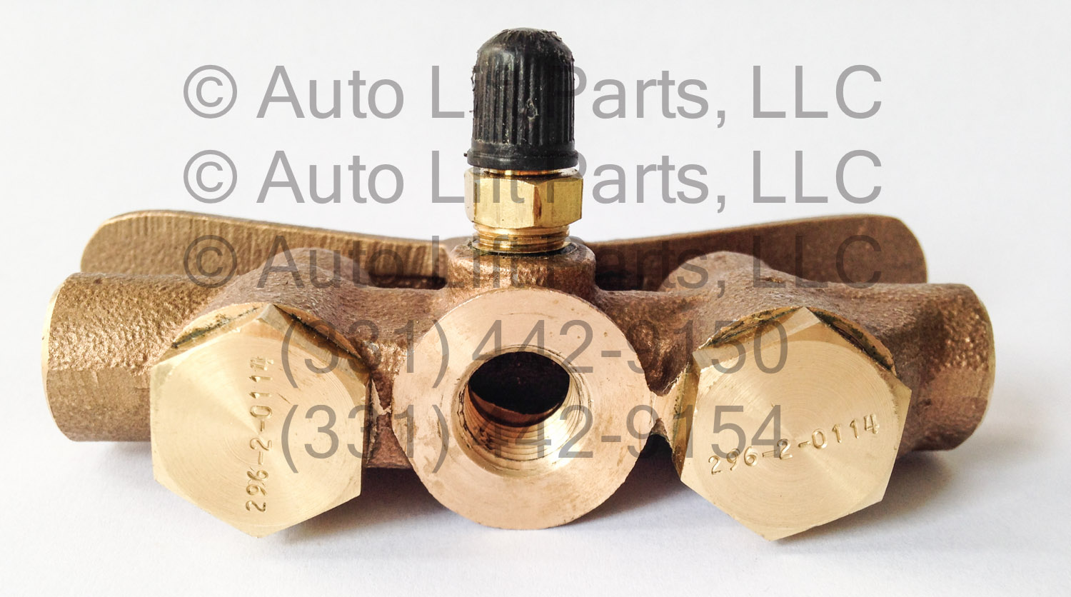 Air Control Valve for FORWARD Lift 6000lb. Rolling Bridge Jacks WK-6 / W-K Industries / Made in USA - Image 2