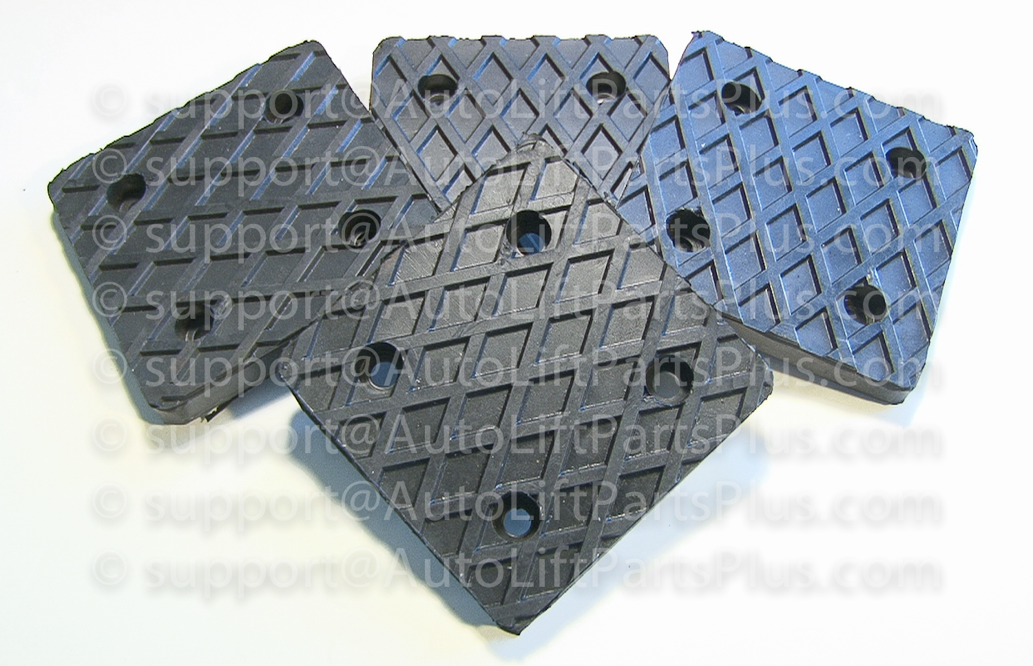 Square Rubber Arm Pads for BENWIL Lift 2-Post Models TP-45 & TP-9 / Set of 4