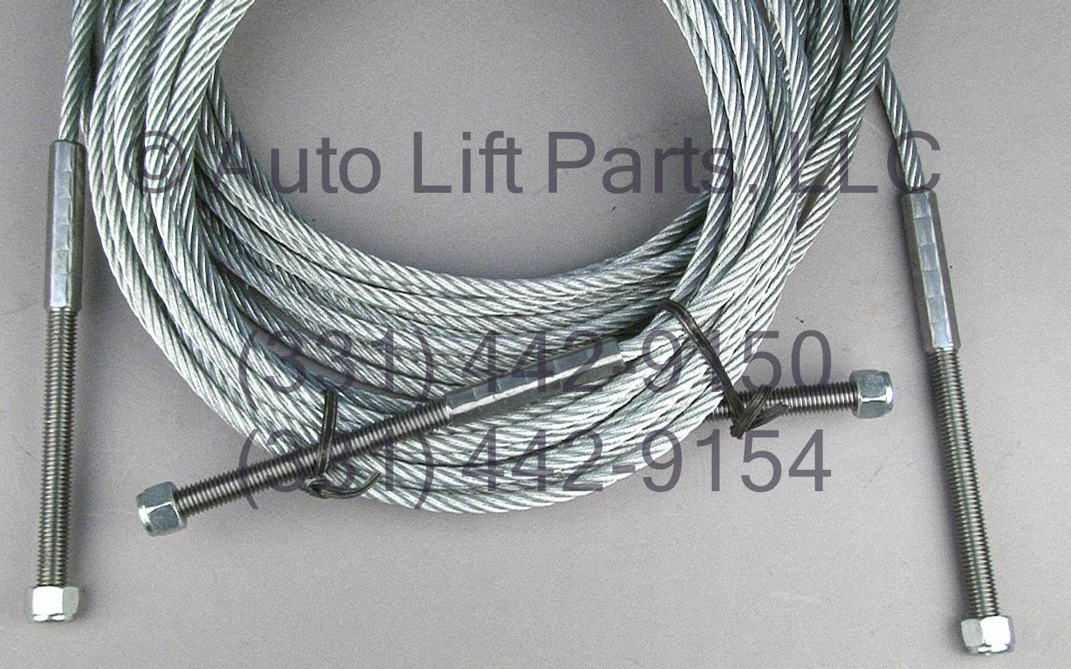 AC212SE EH-2 Ammco Lift Cables EXTENDED HEIGHT (2) 15’10” to 16’7”