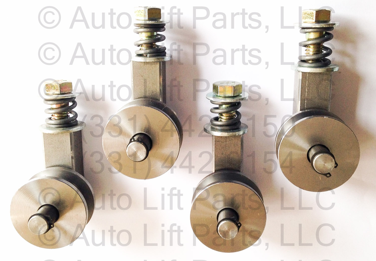 W-K Industries Grooved Roller Assemblies (4) for Rolling Jacks