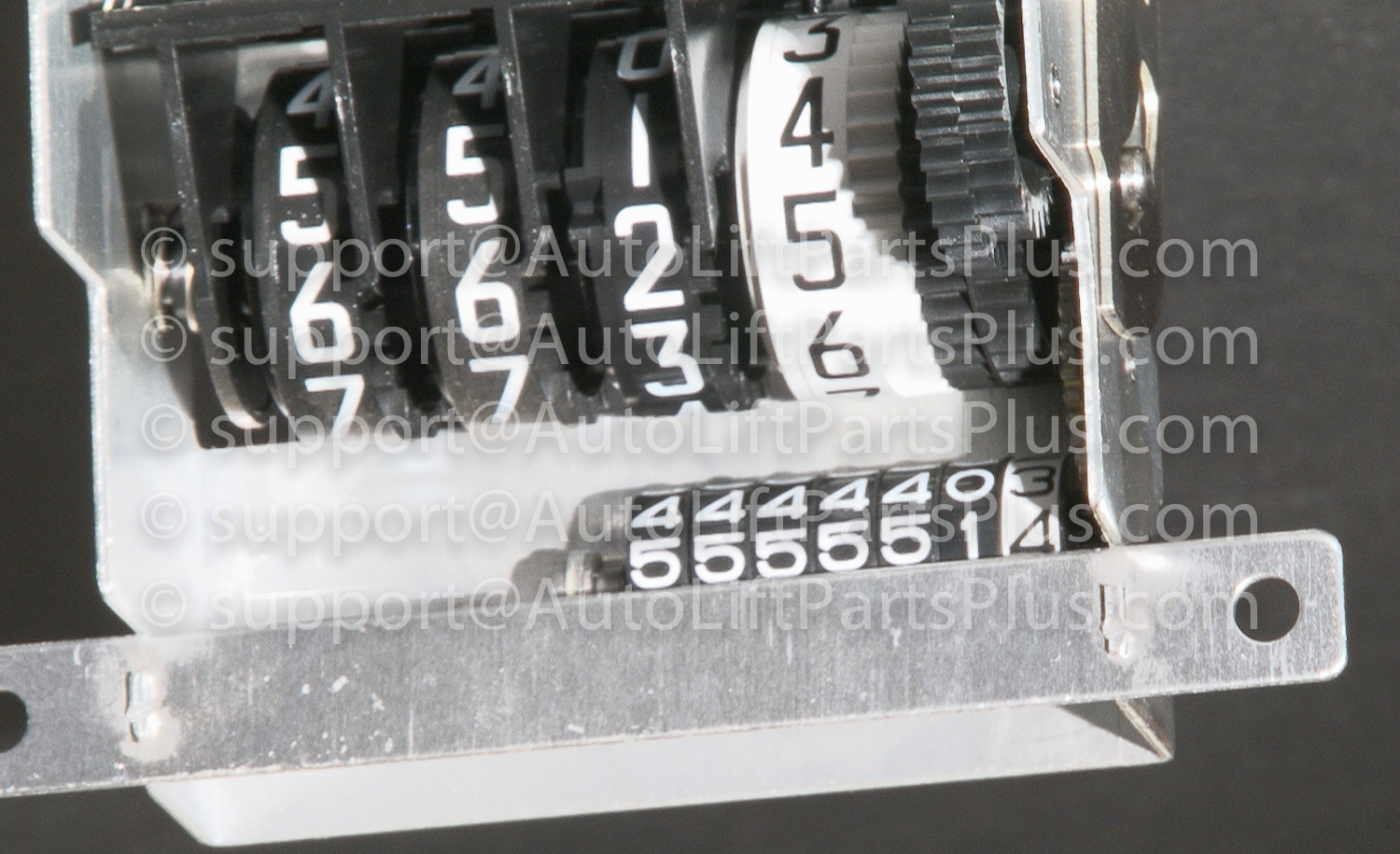 Mechanical 4-Wheel Register for Gasboy 4860 Meter - Less Dial Glass - Image 2