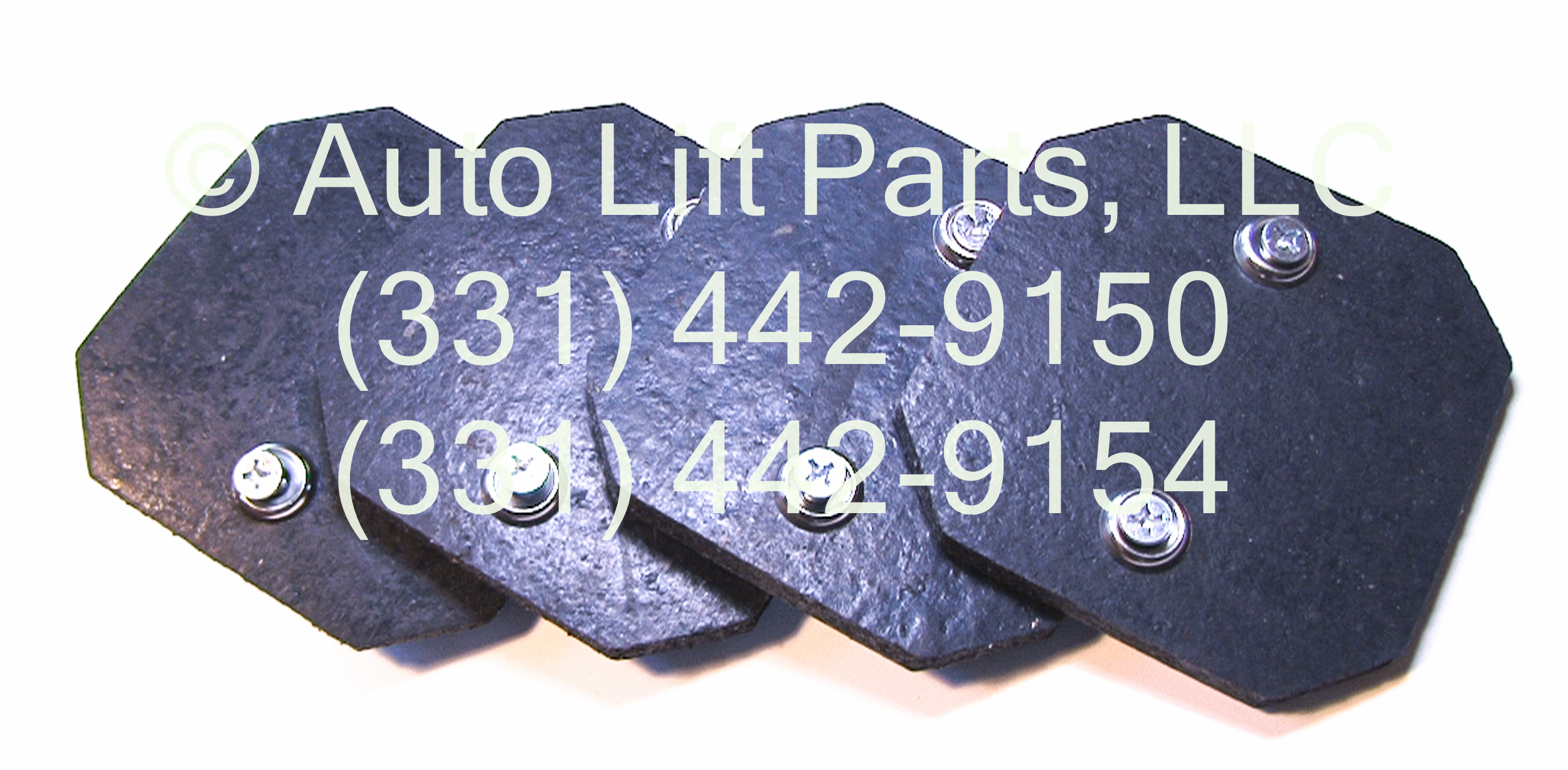 Rubber Arm Pads for PMW / PRECISION METAL WORKS AUTO LIFTS / 141001 / SET of 4