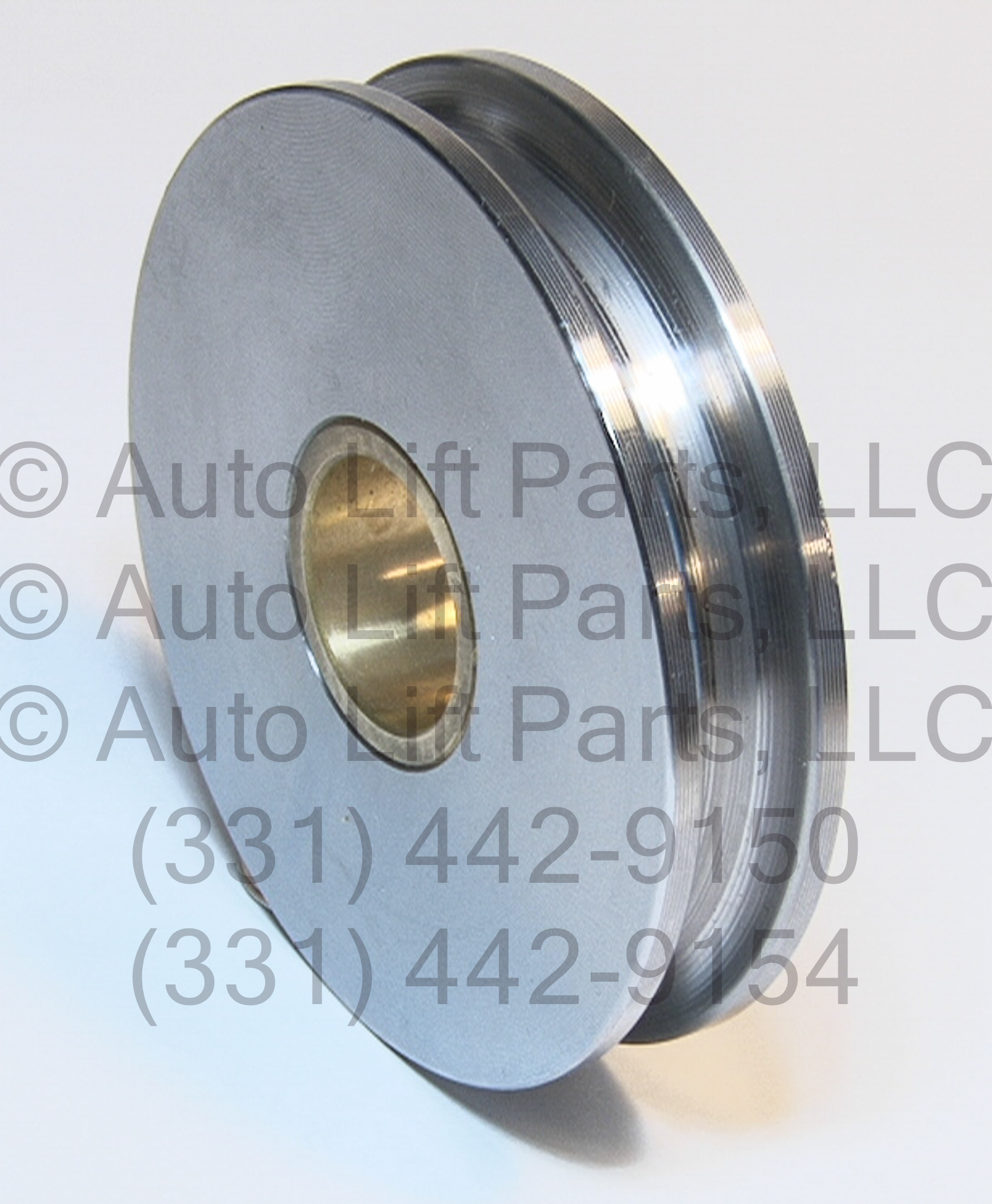 Steel Cable Pulley/Sheave (1) 4" w 3/4" bore; Benwil Lifts, GPOA Series