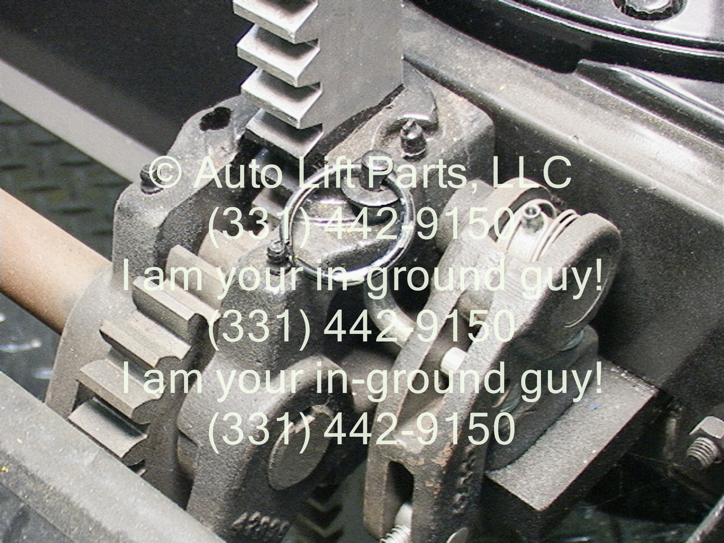 GLOBE LIFT IN-GROUND RACK PINION GEAR EQUALIZER ASSEMBLY KITS / FS-28 FSR-28 FSN-28 - Image 2