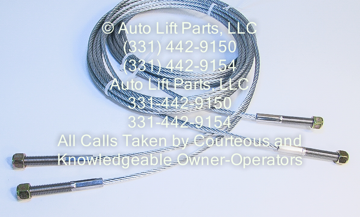 SP80, SP84 Rotary Lift Cables (2) FJ776 - Aftermarket