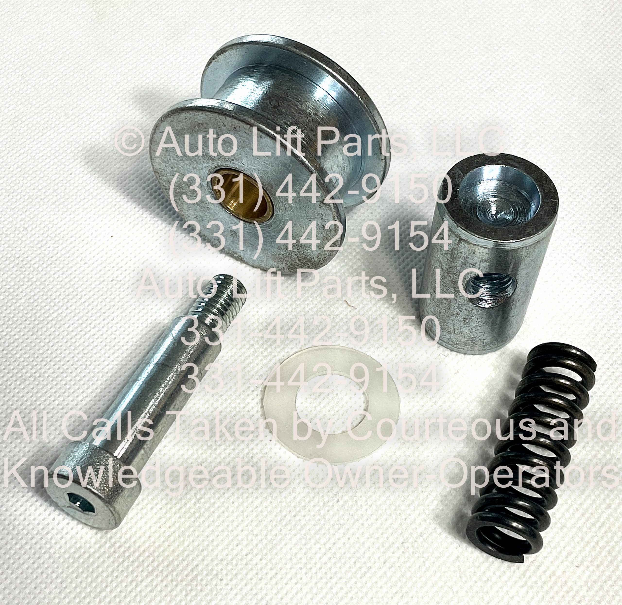 RJ6 RJ7.5 Wheel Kit (1) for Challenger Lift Rolling Jacks RJ6-17 - Image 2